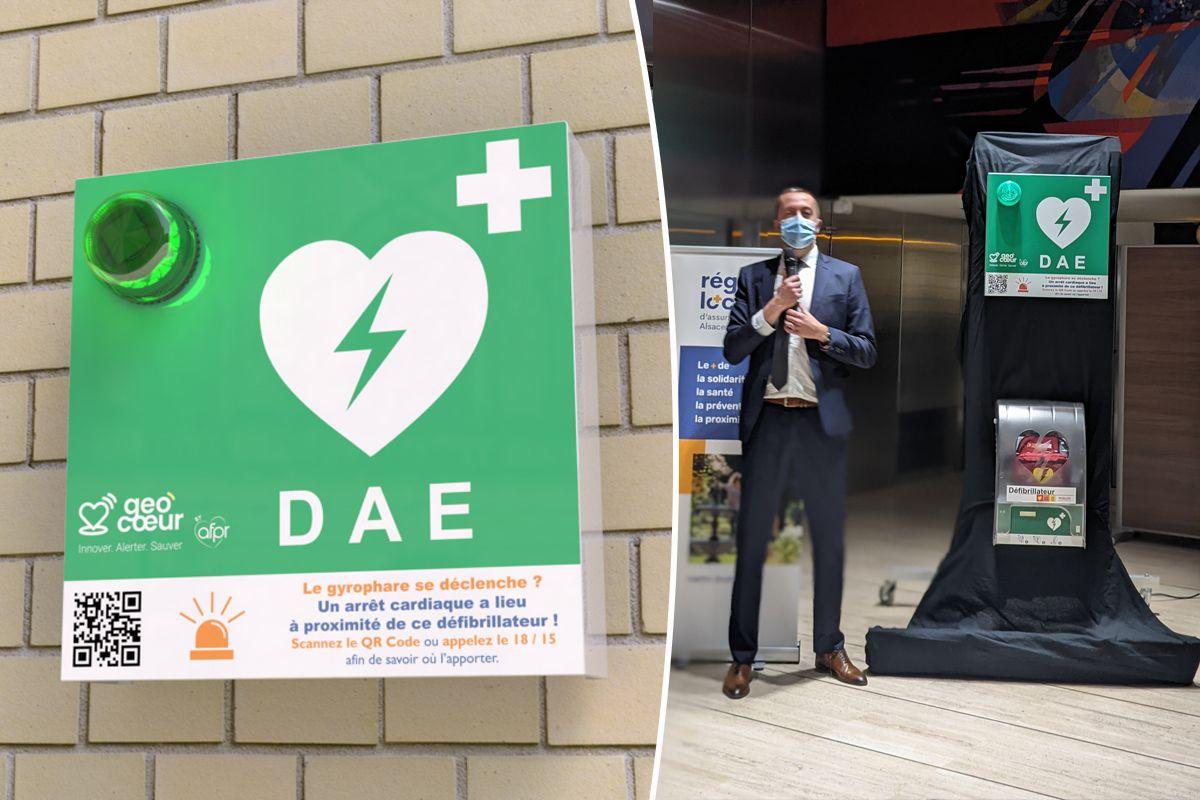 QVEMA : Géocoeur, le boîtier connecté aux défibrillateurs