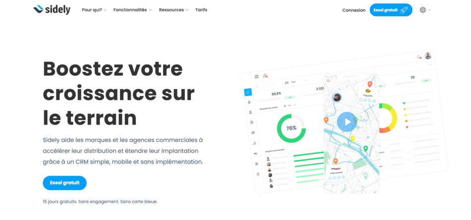 Sidely lève 1 million d'euros pour son CRM dédié aux commerciaux