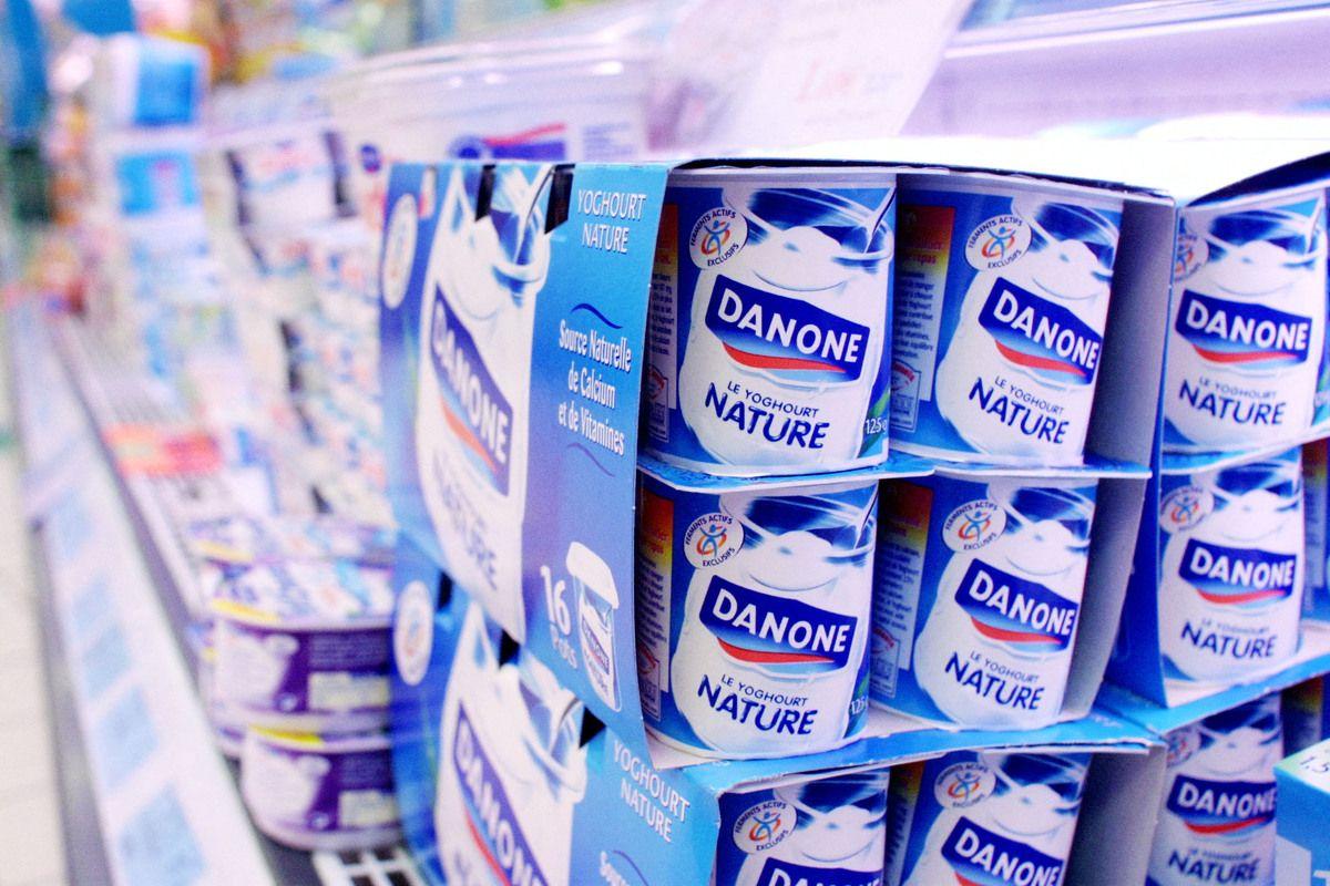 Grande distribution : Danone continue sa progression