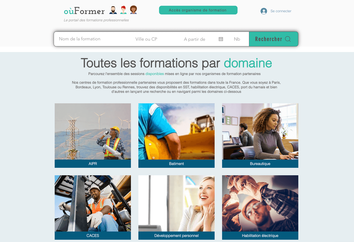 La start-up OùFormer lève 400 000 euros et signe un partenariat avec APAVE