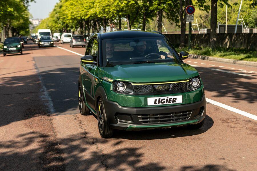 Ligier lance sa première “voiturette” électrique sans permis