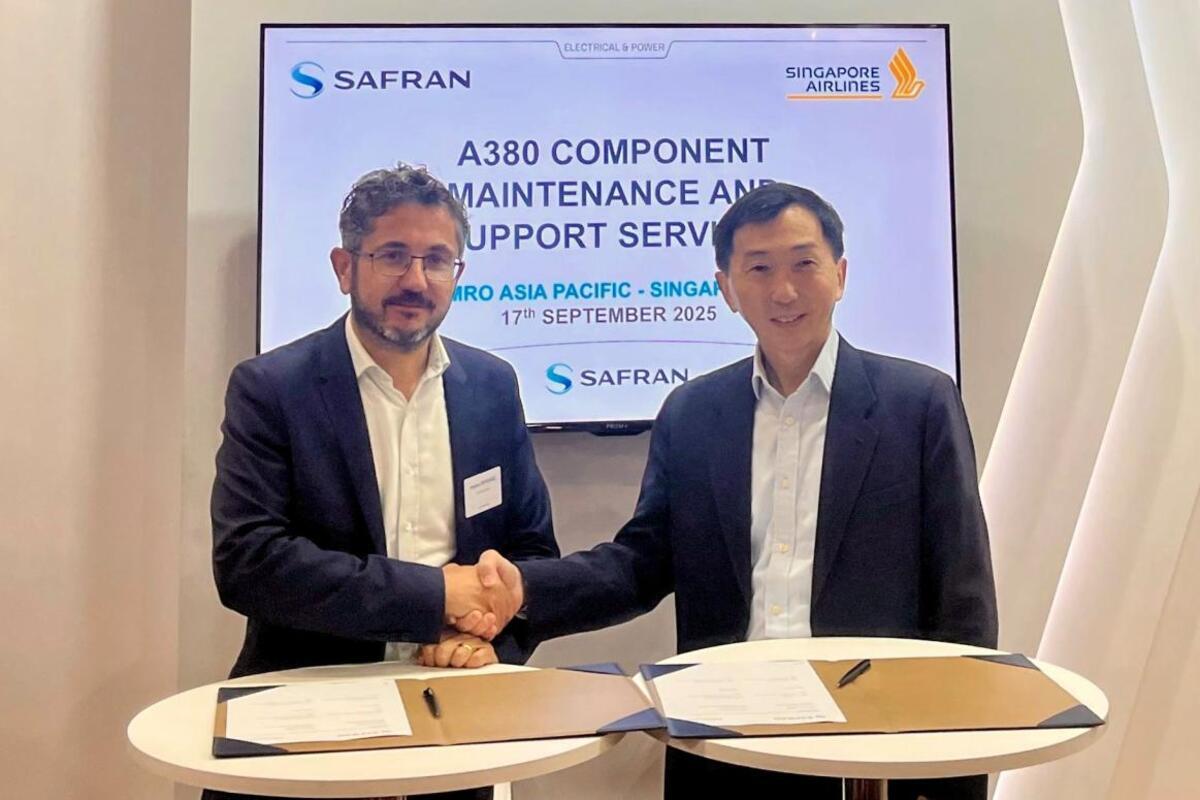 Safran signe un contrat majeur avec Singapore Airlines