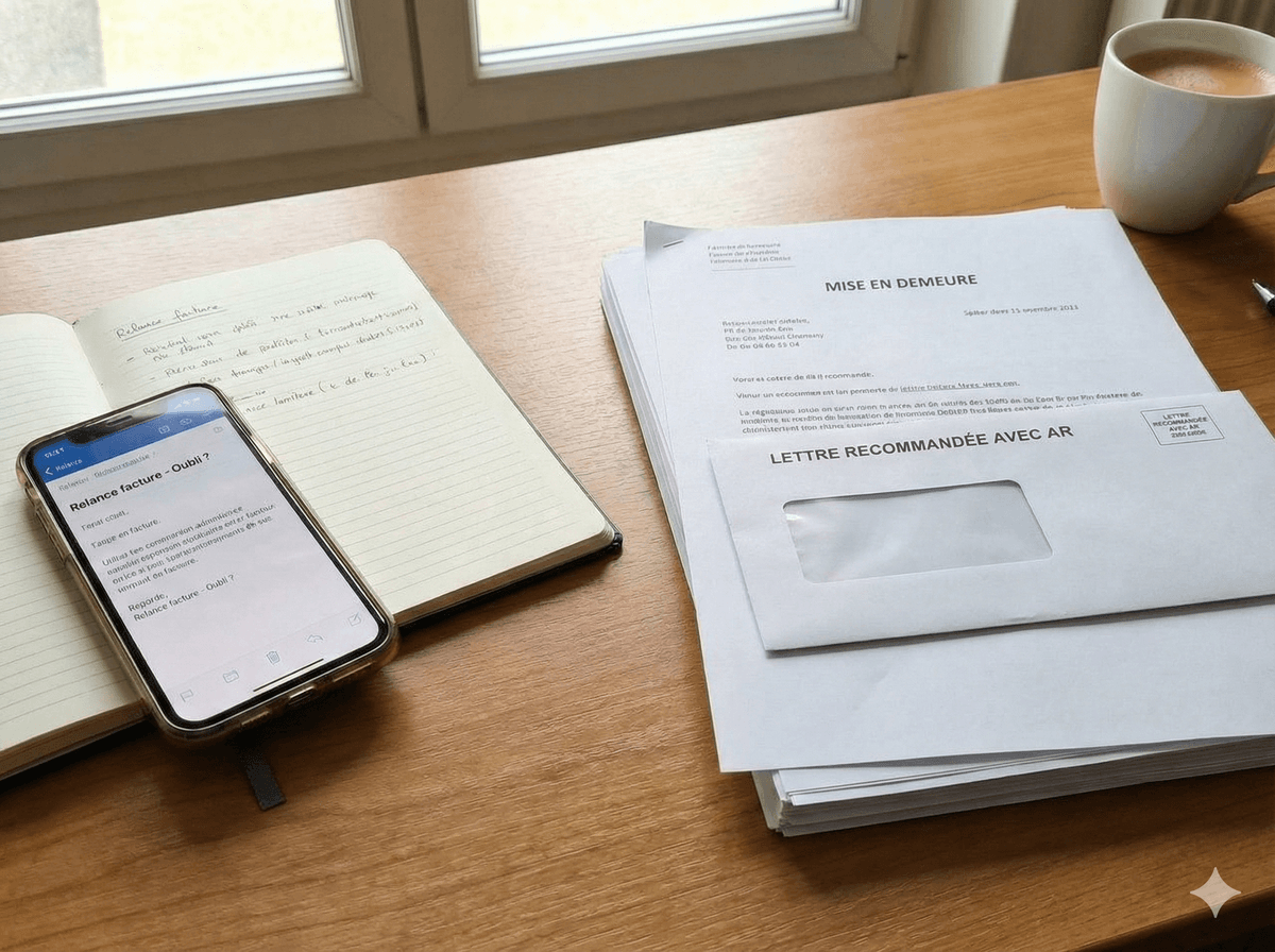 Factures impayées : récupérer son argent sans perdre son client